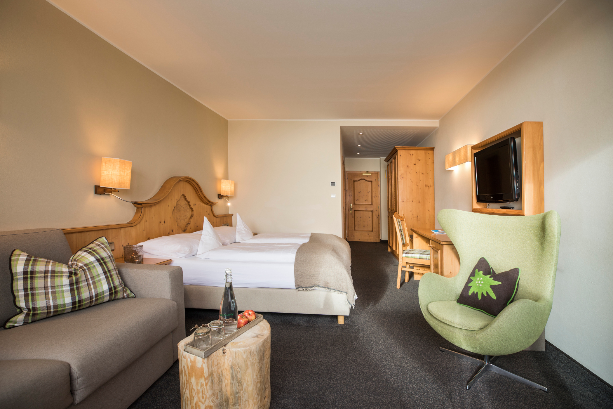 Doppelzimmer Alpenglüh'n - Lärchenhof