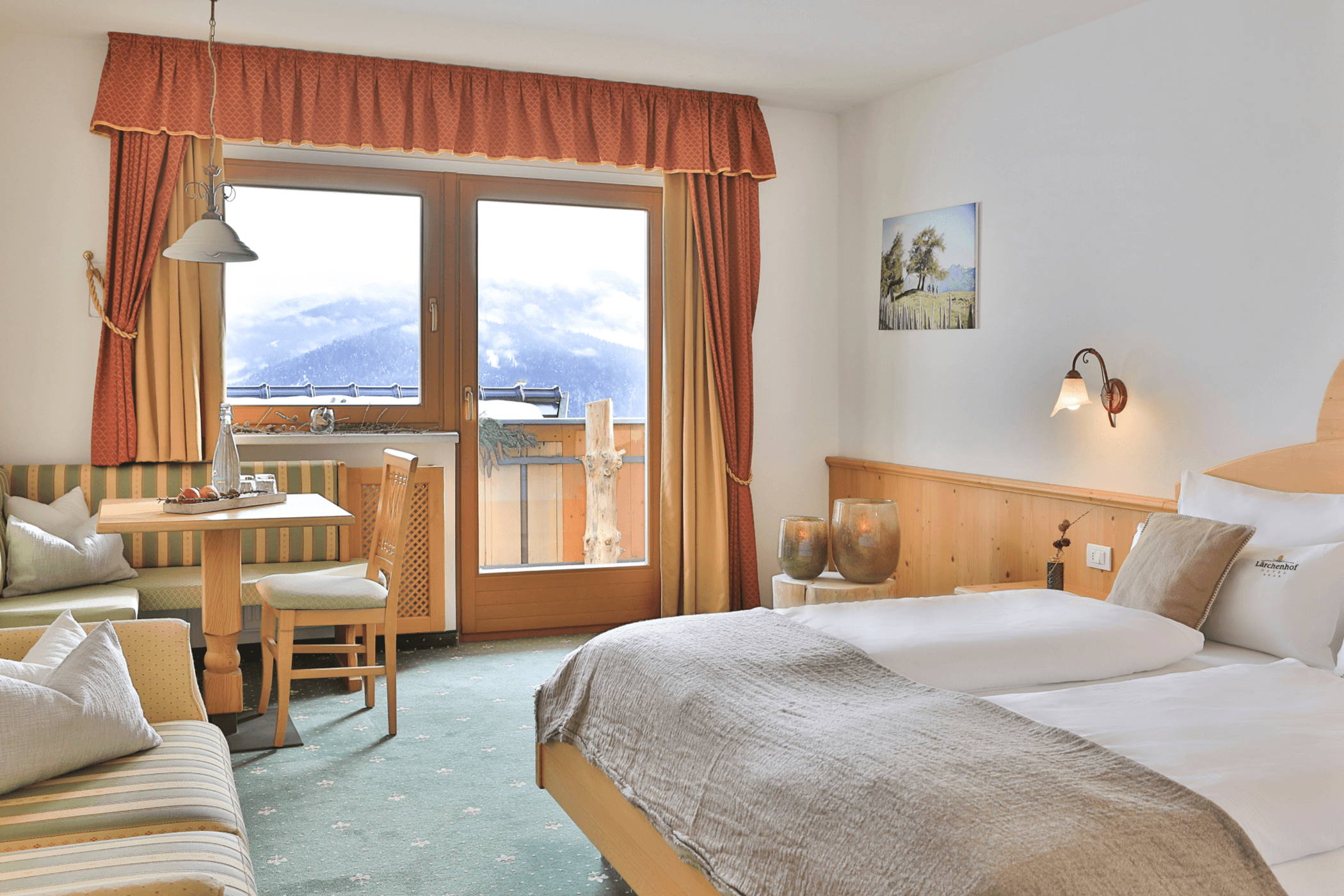 Doppelzimmer Morgenrot - Lärchenhof