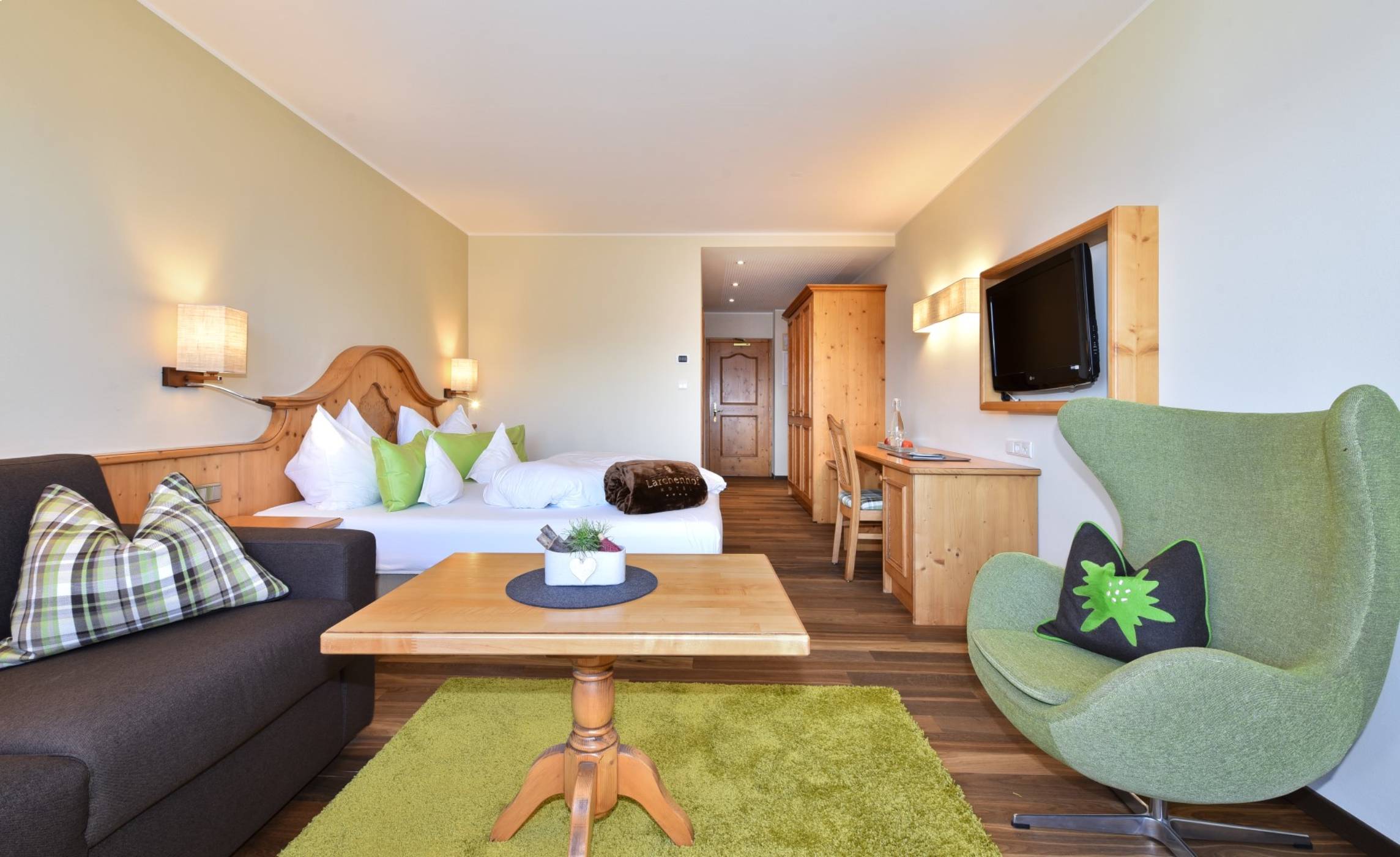 Doppelzimmer Alpenglüh'n - Lärchenhof